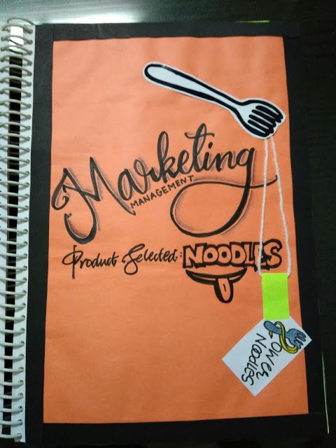 Business studies project class 12 on marketing management (on Noodles