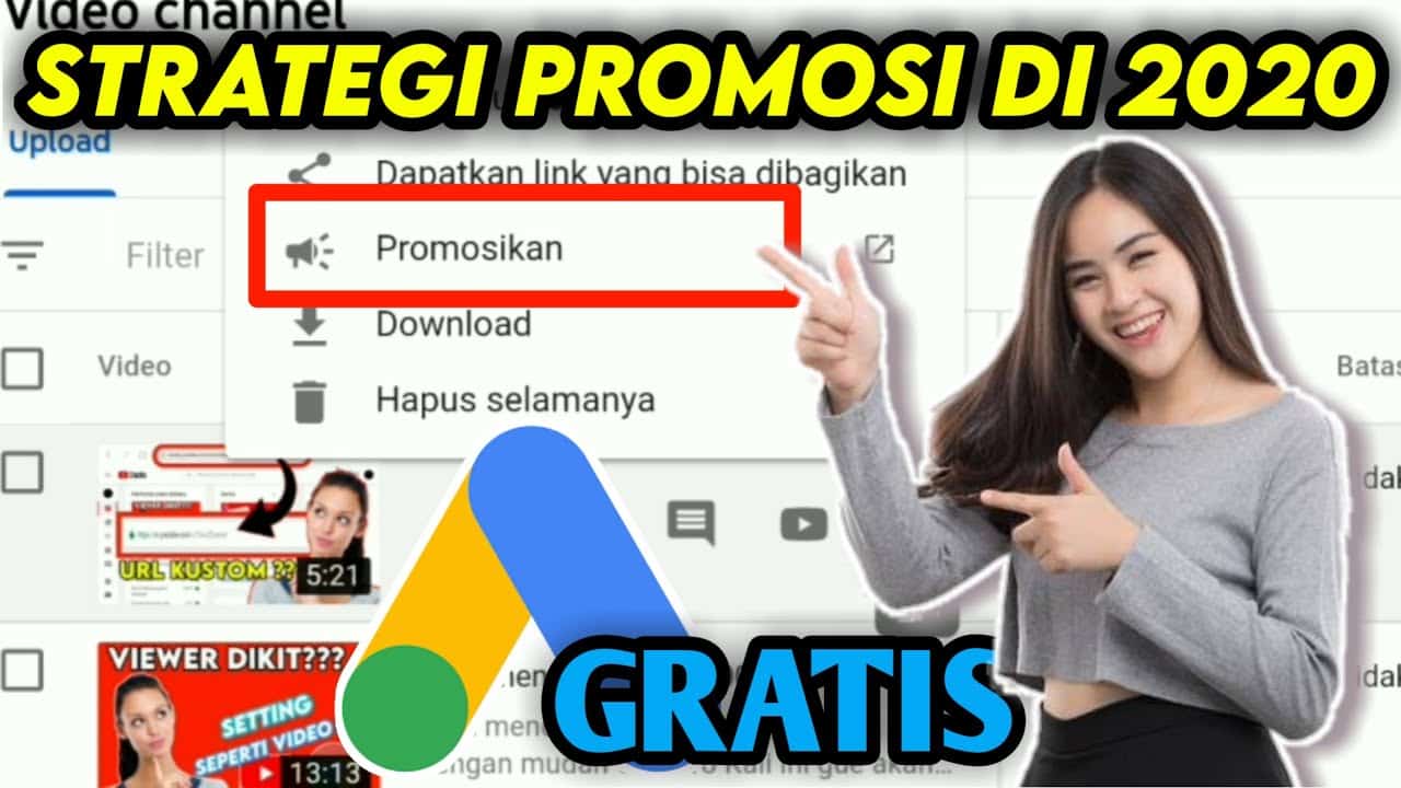 cara promosi channel youtube gratis - YouTube