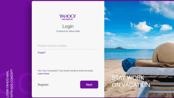 Wow! Email Yahoo Tidak Ditemukan Terpecaya