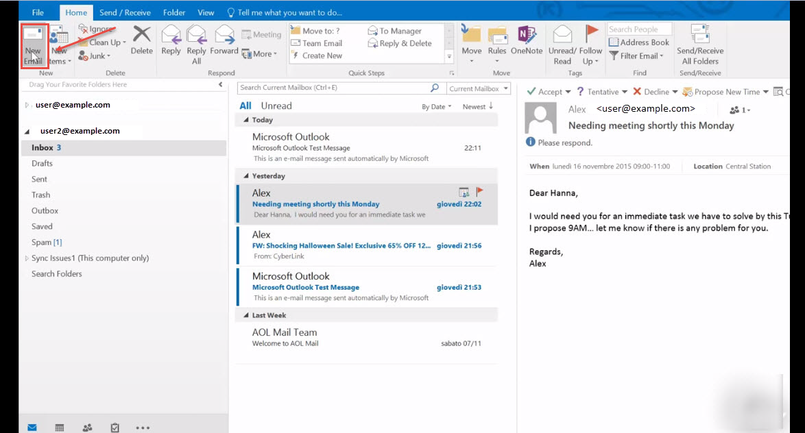 How to send an email in outlook - Microsoft Outlook Help & Support